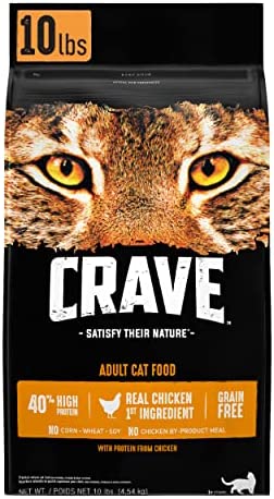 10 pd CRAVE Grain Free High Protein Dry Cat Food (Payment Plan-No Credit Check-No Interest Rate) 