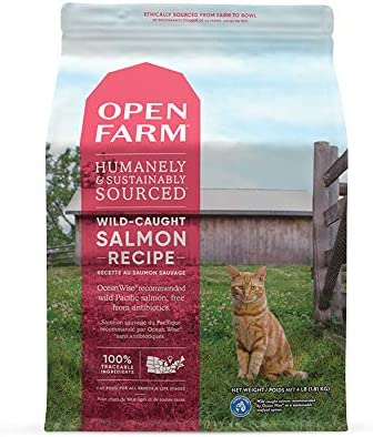 4 pound-Open Farm Dry Cat Food, Humanely Raised Meat Recipe with Non-GMO Superfoods and No Artificial Flavors or Preservatives  (Payment Plan-No Credit Check-No Interest Rate) 