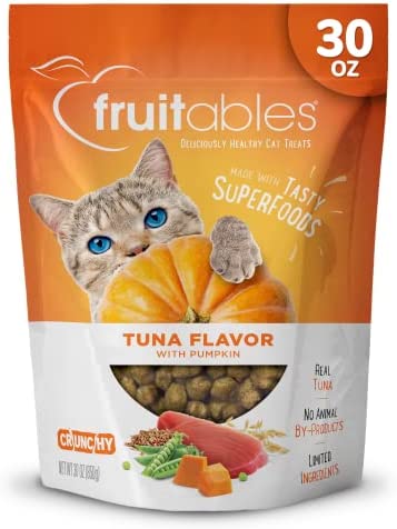 1.9 pd-Fruitables Crunchy Cat Treats | Healthy Cat Treats with Limited Ingredients | Low Calorie (Payment Plan-No Credit Check-No Interest Rate) 