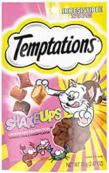 2.47 ounce (12) Temptations ShakeUps Crunchy and Soft Cat Treats, CLUCKY Carnival, Multiple Sizes (Payment Plan-No Credit Check-No Interest Rate)