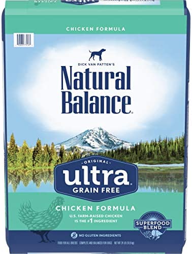 4 Pd-Natural Balance Original Ultra Dry Dog Food for All Life Stages, Chicken, Grain-Free