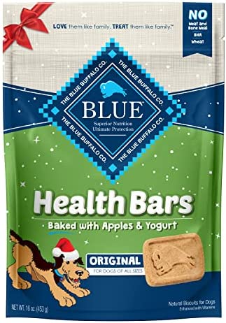 16 ounce-Blue Buffalo Health Bars Natural Crunchy Dog Treats Biscuits Amazon's Choice (Payment Plan-No Credit Check-No Interest Rate) 