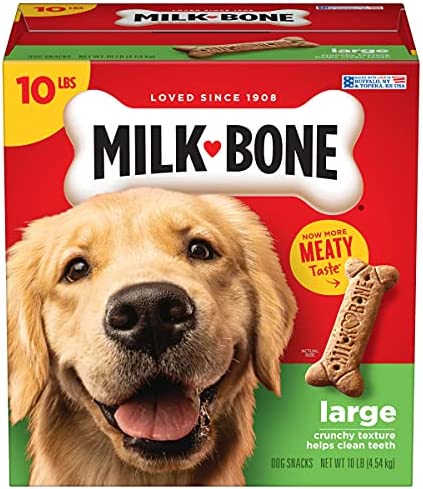 10 pd Milk-Bone Original Dog Treat Biscuits, Crunchy Texture Helps Clean Teeth (Payment Plan-No Credit Check-No Interest Rate)