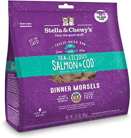 3.5 ounce-Stella & Chewy's Freeze-Dried Raw Cat Dinner Morsels (Payment Plan-No Credit Check-No Interest Rate) 