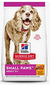 4.5 Pound-Hill's Science Diet Dry Dog Food, Adult 11+ for Senior Dogs, Small Paws, Chicken Meal, Barley & Brown Rice Recipe 