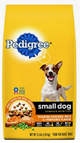 3.5 Pound- Pedigree Small Breed Adult Dry Dog Food, Chicken & Steak (Payment Plan-No Credit Check-No Interest Rate) 