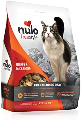 3.5 ounce Nulo Freestyle Freeze Dried Raw Cat Food - Grain Free Cat Food with Probiotics, Ultra-Rich Protein to Support Digestive and Immune Health - (Payment Plan-No Credit Check-No Interest Rate) 