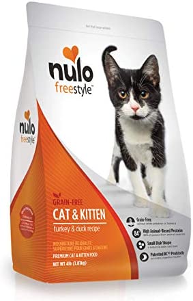 Turkey 4 pd Nulo Freestyle Cat & Kitten Food, Premium Grain-Free Dry Small Bite Kibble Cat Food, High Animal-Based Protein with BC30 Probiotic for Digestive Health Support  (Payment Plan-No Credit Check-No Interest Rate)