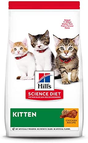 7 pd Hill's Science Diet Dry Cat Food, Kitten, Chicken Recipe (Payment Plan-No Credit Check-No Interest Rate) 