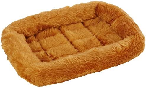 MidWest Homes for Pets 277192 Pet Crate Bed Cinnamon Fur (40218-CN)