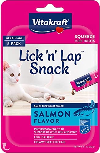 Vitakraft Lick 'n' Lap Creamy Cat Treat – Great for Bonding – Low Calorie Interactive Wet Cat Treat  (Payment Plan-No Credit Check-No Interest Rate) 