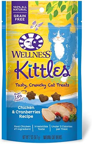 2 ounce Wellness Kitties Crunchy Cat Treats Grain free (Payment Plan-No Credit Check-No Interest Rate)